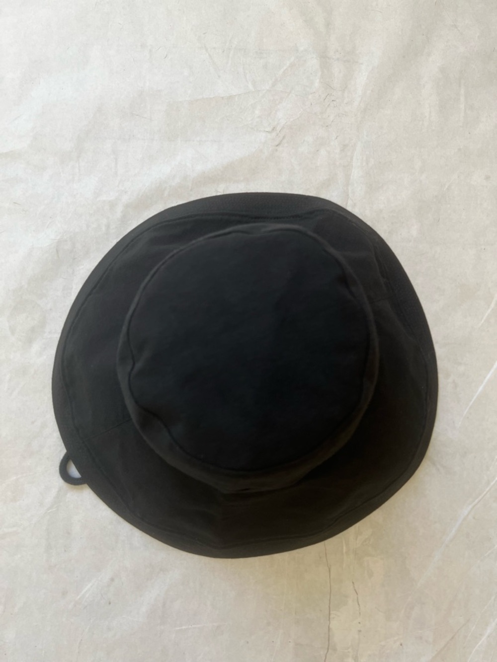 Karema Deodato Wide Brim Black Bucket Hat Size Medium Canvas Packable - Picture 4 of 8